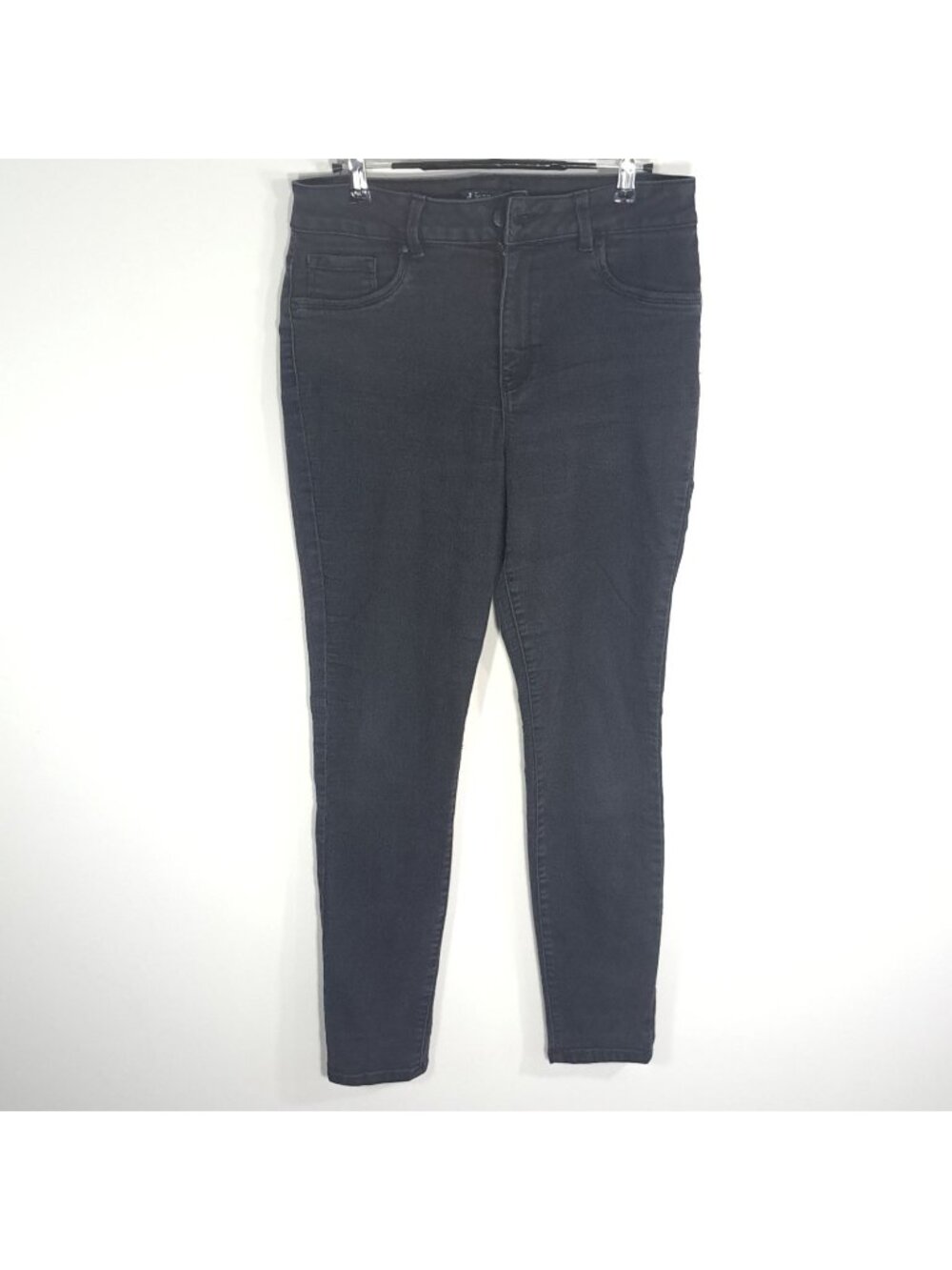 D Jeans Size 10 Skinny Black Stretch Comfortable Hi Rise Denim Pants